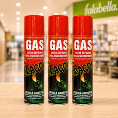 DRAGON - Gas Butano Recarga -Tipo De Encendedores