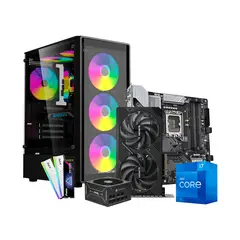 GIGABYTE - PC Gamer Core i7-12700F - RTX 5060 Ti 16GB - 16GB RAM RGB - 1TB SSD Gen4