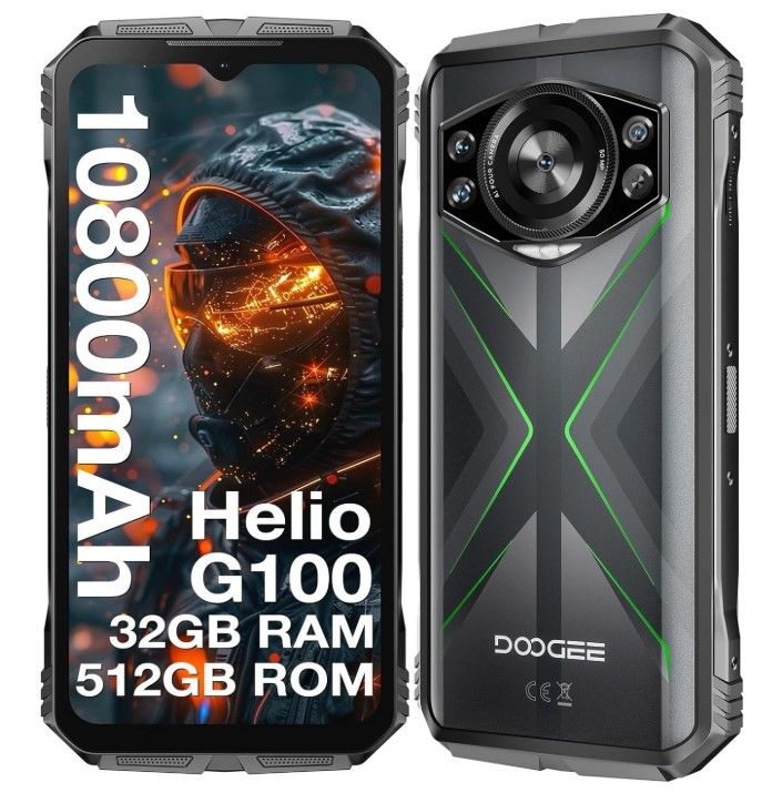 Celular S118 4G, 32gb Ram, 512gb Rom, Helio G100, 10800 mAh, Verde