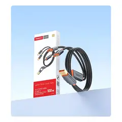 TRANYOO - Cable Carga Rápida Tipo C 100w 4 En 1