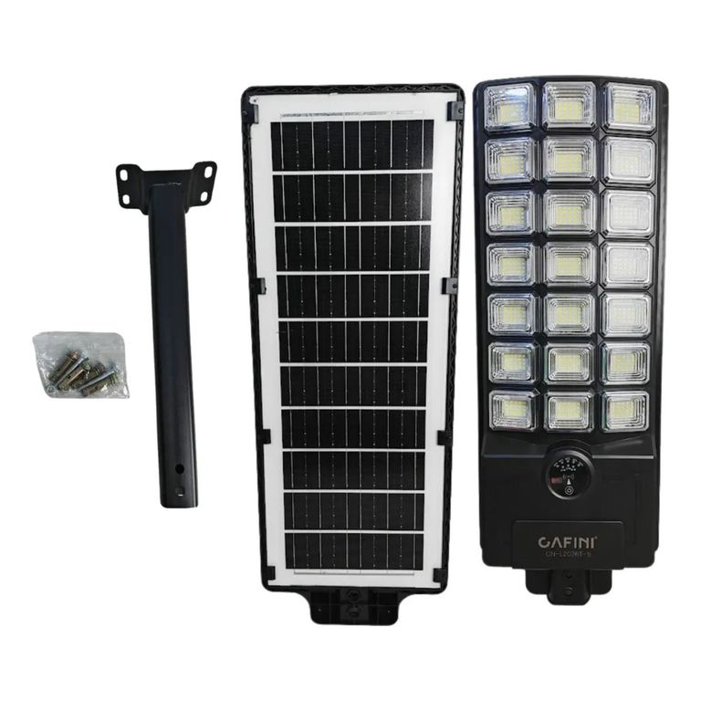 Reflector Farola Solar Exterior L2026T 500W LED Luz Blanca 6000K Control Remoto