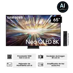 SAMSUNG - Televisor 65 QN65QN800DGXPE NEOQLED 8K UHD