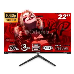CYBERTEL - Monitor Plano MF22FC 22 100HZ, 3MS HDMI, VGA