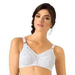 LEONISA - Brasier de Control Suave con Copas Completas en Encaje