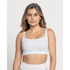 LEONISA - Brasier sin arco ultracómodo alto soporte Everyday Bra