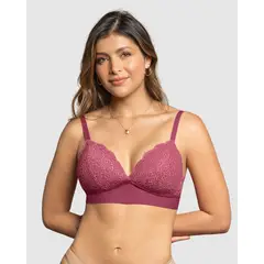 LEONISA - Brasier sin arco Liso y Encaje