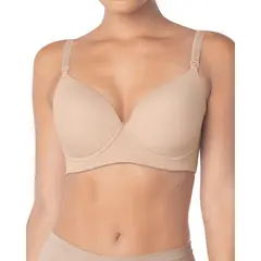 LEONISA - Brasier Triangular de Realce Medio y Espalda Ancha