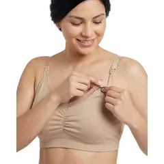 GENERICO - BRASIER DE LACTANCIA ALGODÓN PIMA