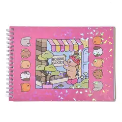 GENERICO - Libro para Colorear Bobbie Goods morado - anillado