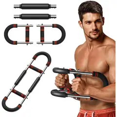 GENERICO - Barra Twister Ajustable para Brazo y Pecho Entrenamiento