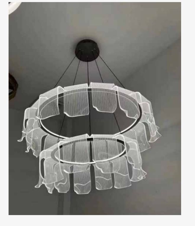 Lámpara colgante LED moderna regulable