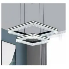 GENERICO - Lámpara colgante LED geométrica moderna