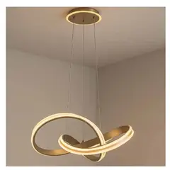 GENERICO - Lámpara colgante LED moderna 60cm