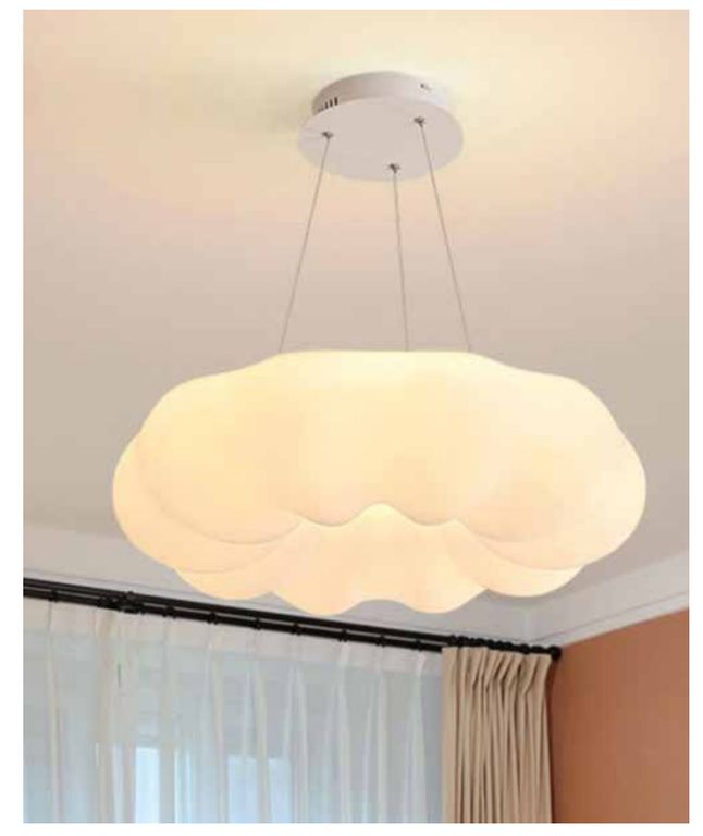 Lámpara colgante LED moderna PVC