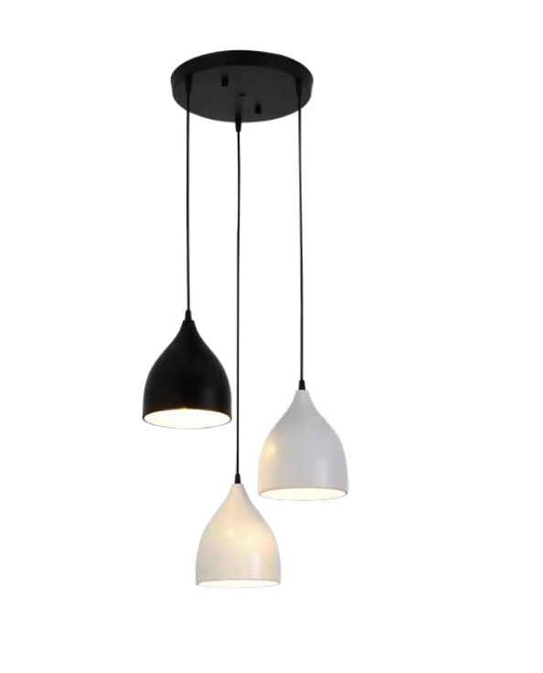 Lámpara colgante decorativa 3 luces E27