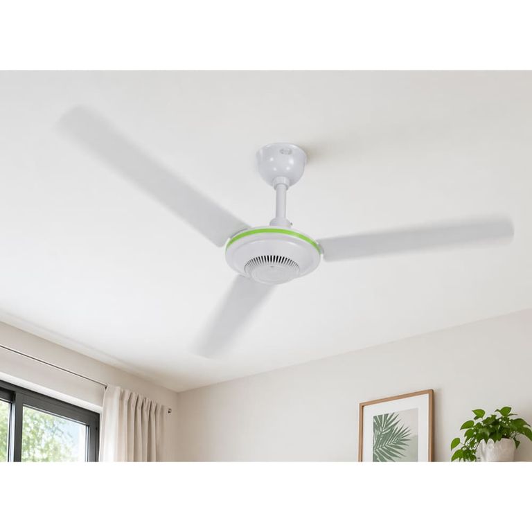 Ventilador Techo 44 cm Bajo Consumo Alta Potencia Flujo Aire Uniforme Diseño Moderno KB1091