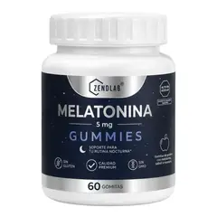 ZENDLAB - Melatonina 5MG Gomitas 60 Und Sabor Manzana