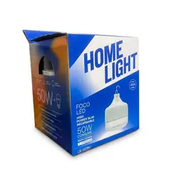 HOME LIGHT - Foco LED Recargable 50W Alta Potencia 6 horas de Autonomía - USB