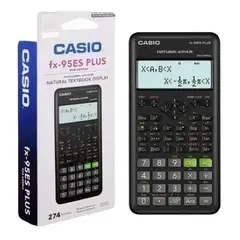 CASIO - Calculadora Científica Digital FX-95ES Plus-2 Negro