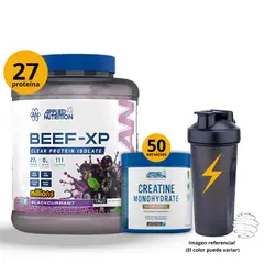 Applied Nutrition - PROTEÍNA DE CARNE BEEF XP + CREATINA 250GR + SHAKER - PACK