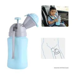 GENERICO - Bacinica Portátil Niños Bebé Urinario de Viaje - Celeste