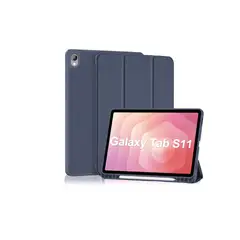 CASE - Funda Porta pencil compatible Para tablet s11 de 11 pugadas AZUL