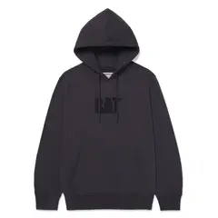 Caterpillar - Polera Hombre Fleece Cat Logo Pullover Negro