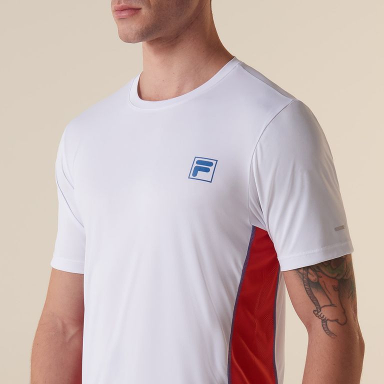 Polo Hombre Carbon Racer Blanco