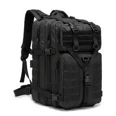 GENERICO - Mochila Militar Tactica Grande 45l Reforzada Viaje Trekking Outdoor Bolso Deportivo Hombre Ejercito