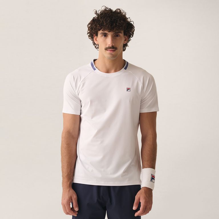 Polo Hombre Match Ao Blanco