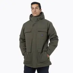 MERRELL - Casaca Hombre Iones Long Parka With Hood Verde