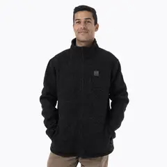 MERRELL - Casaca Hombre Epauss Knitted Full-zip Melange Negro