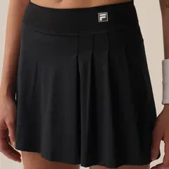Fila - Short Mujer Skort F-box Tennis Basic Negro
