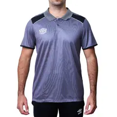 UMBRO - Polo Hombre Pro Training Gris
