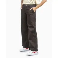 CONVERSE - Pantalón Mujer Urban Vibes Gris