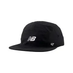NEW BALANCE - Gorro 47 5 Panel Run Hat Negro