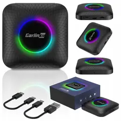 GENERICO - CARPLAY AI BOX CARLINKIT AMBIENT 8GB RAM + 128GB ROM