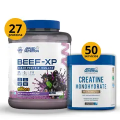 Applied Nutrition - PROTEÍNA DE CARNE BEEF XP + CREATINA 250GR - PACK