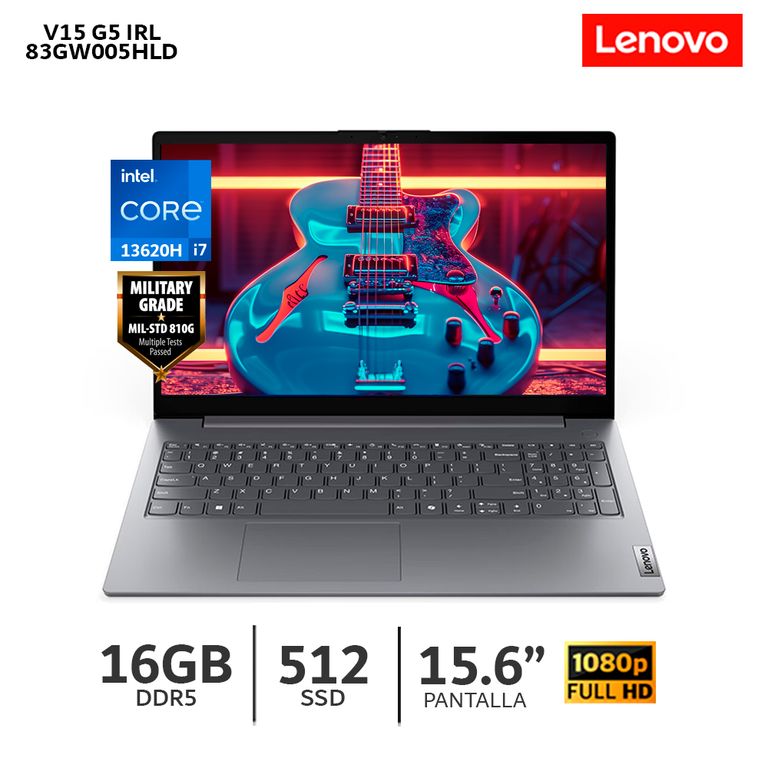 Laptop V15 G5 IRL Ci7-13620H 16Gb Ram 512Gb SSD 15.6” FHD-83GW005HLD