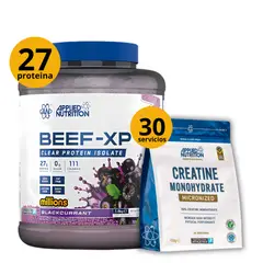 Applied Nutrition - PROTEÍNA DE CARNE BEEF XP + CREATINA 150GR - PACK