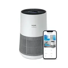 LARBIS - Purificador de Aire Winix T500 TRUE HEPA 360° con WiFi y PlasmaWave