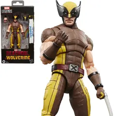 MARVEL - Deadpool & Wolverine Legends Wolverine Brown Suit Traje Marron