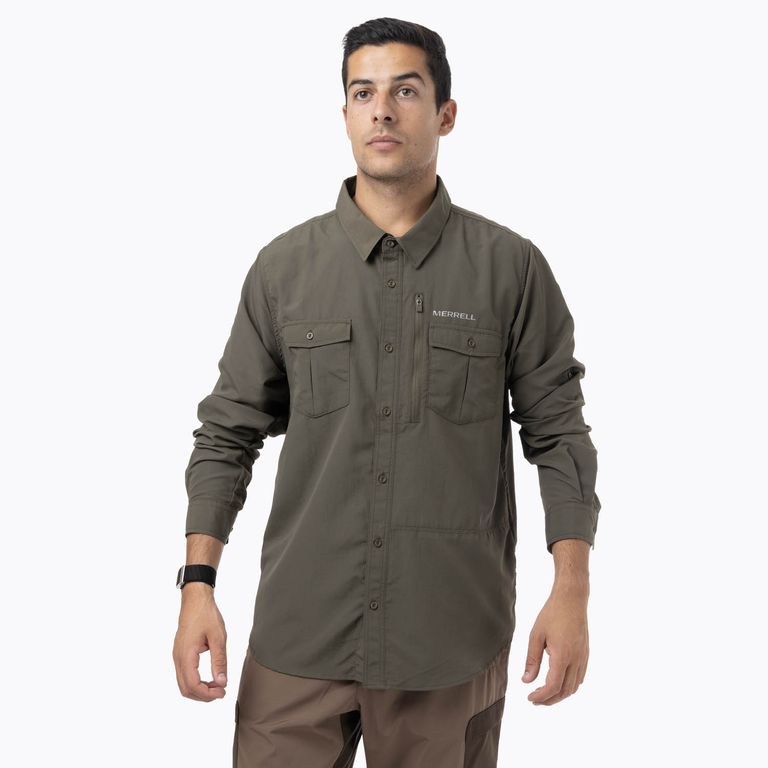 Camisa Hombre Kuskov Verde