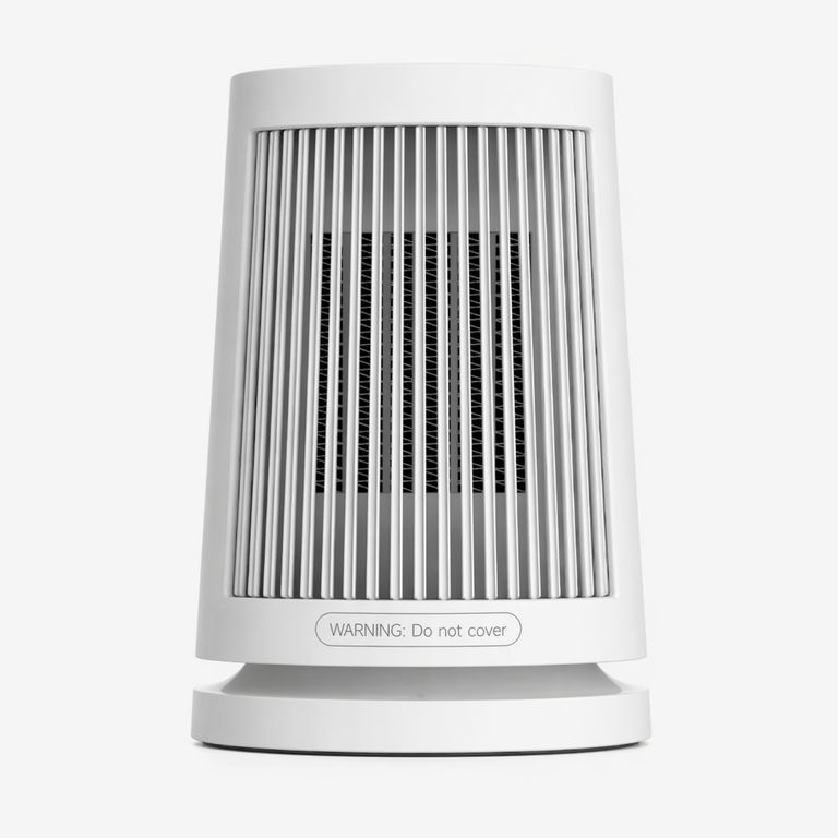 Calefactor Escritorio PTC Con Oscilación 45° Protección Por Inclinación