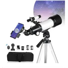 GENERICO - Telescopio Telescopio de 80mm Refractador Portátil