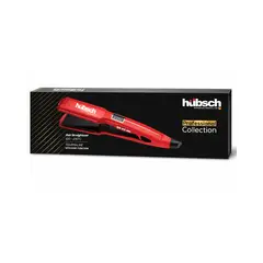 HUBSCH - Plancha de Cabello Profesional Hübsch Smart 230°C Placas Cerámica Antifrizz con Pantalla LED