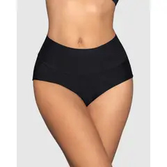 LEONISA - Calzón clásico tiro alto de control fuerte de abdomen