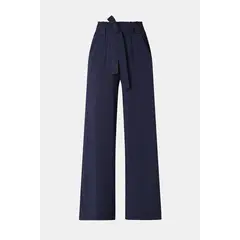 MOEBE - Night Palazzo - AlgaKnit - Marino Blue