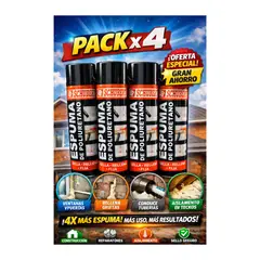SCHUBERT - Pack 4 Und. Espuma de Poliuretano - Original