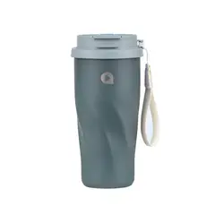 SCOOL - Vaso Aqua Mug 500 ML doble toma Graphite Acero 400433
